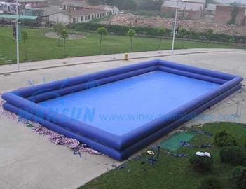 China Dubbel Band Rechthoekig Opblaasbaar Zwembad voor Jonge geitjes/Volwassenen fabriek