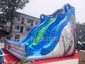 China De Commerciële Opblaasbare Dia van Spider-Man Waterdicht voor Festivalactiviteiten fabriek