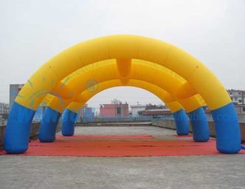 China Aangepaste Tent van de Grootte Opblaasbare Gebeurtenis/Boogtent 0.9mm Gemaakt pvc fabriek
