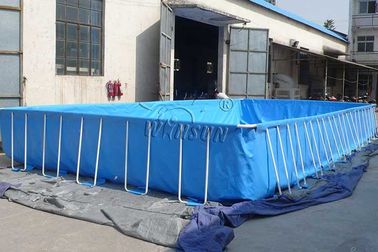 China Ontworpen Slag - omhoog Zwembaden, het Waterdichte Opblaasbare Zwembad van pvc fabriek