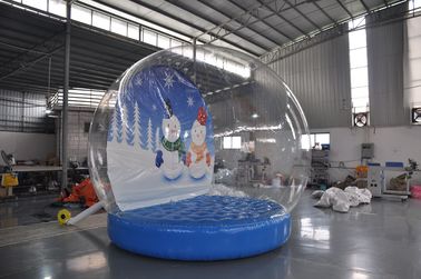 China De voorraad op verkoop opblaasbare sneeuw toont ballen, de bol van de Kerstmissneeuw, de opblaasbare bal van de Kerstmisvertoning voor decoratie fabriek