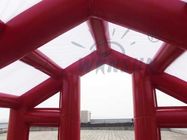 Tent van de rode Kleuren de Opblaasbare Gebeurtenis, Water Bestand Grote Slag - omhoog Tent leverancier