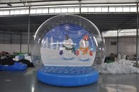 De voorraad op verkoop opblaasbare sneeuw toont ballen, de bol van de Kerstmissneeuw, de opblaasbare bal van de Kerstmisvertoning voor decoratie leverancier